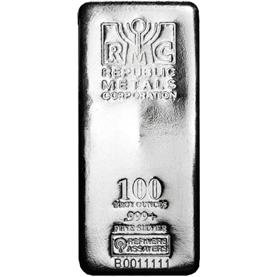 100oz Silver Bar